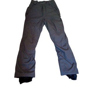 Columbia Pants Womens S Waterproof Omni-Shield Snow Ski Outdoor Lined Gray
